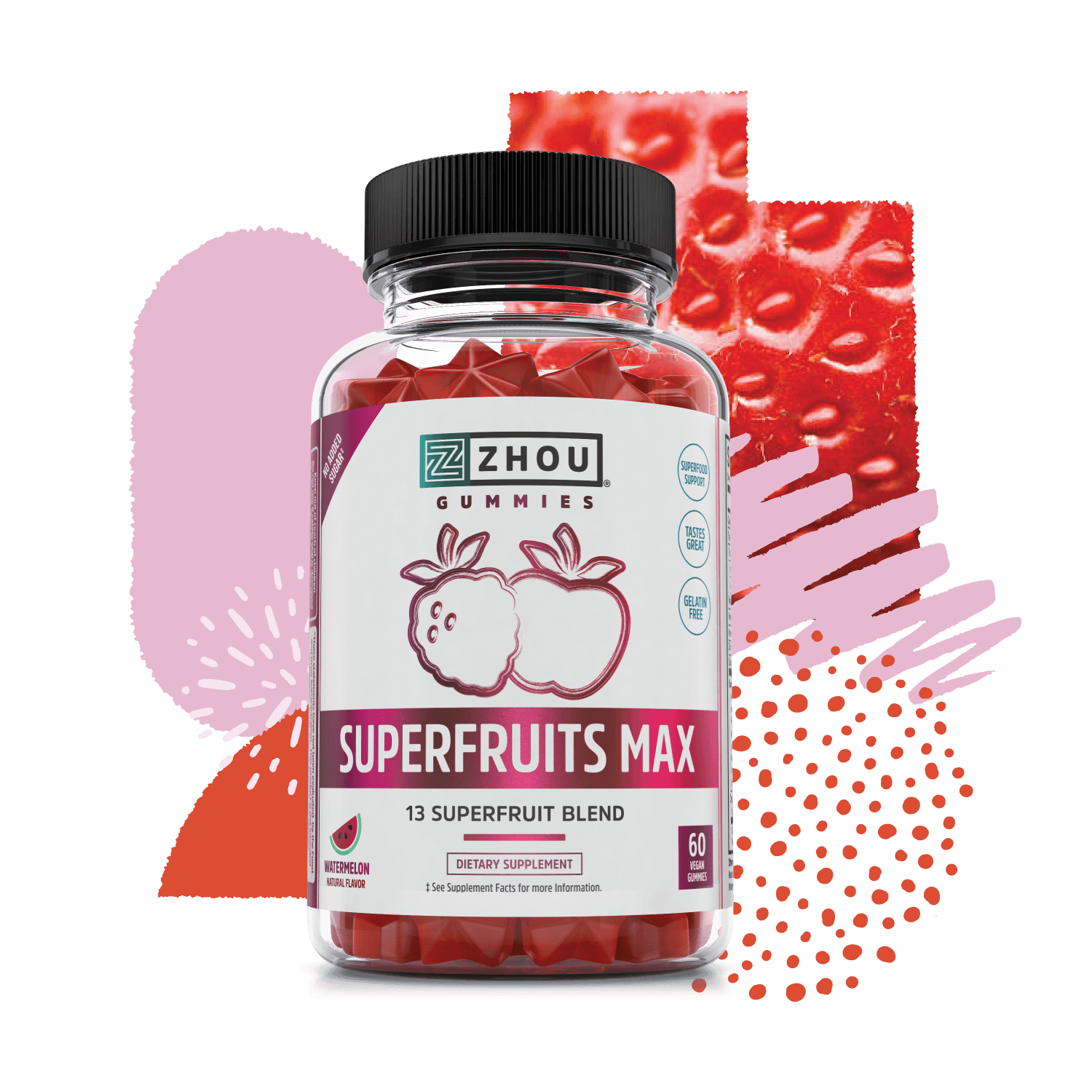 Zhou Nutrition Superfruit Max Gummies – Better Being Employee Store