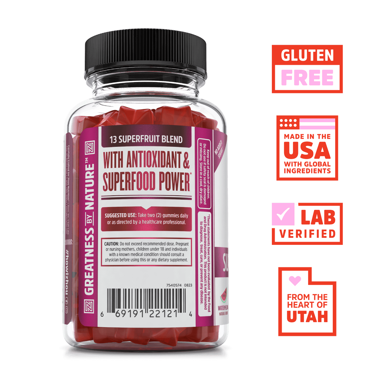 Zhou Nutrition Superfruit Max Gummies