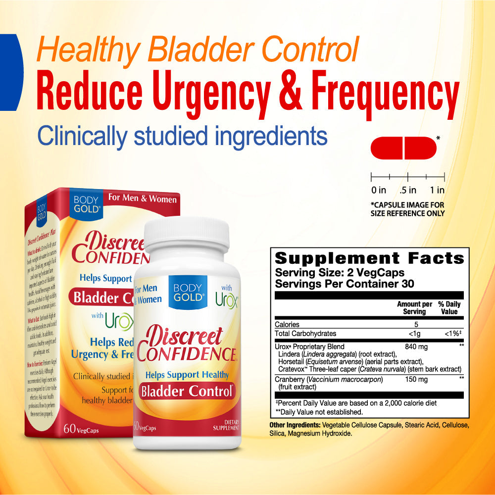 Discreet Confidence | Bladder Control with Urox