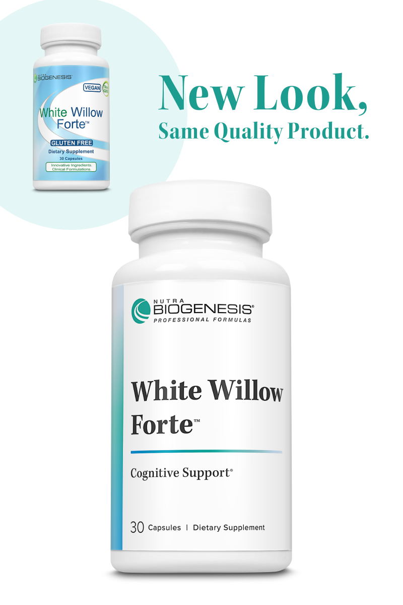 White Willow Forte : 10253: Vcp, (Btl-Plastic) 30ct