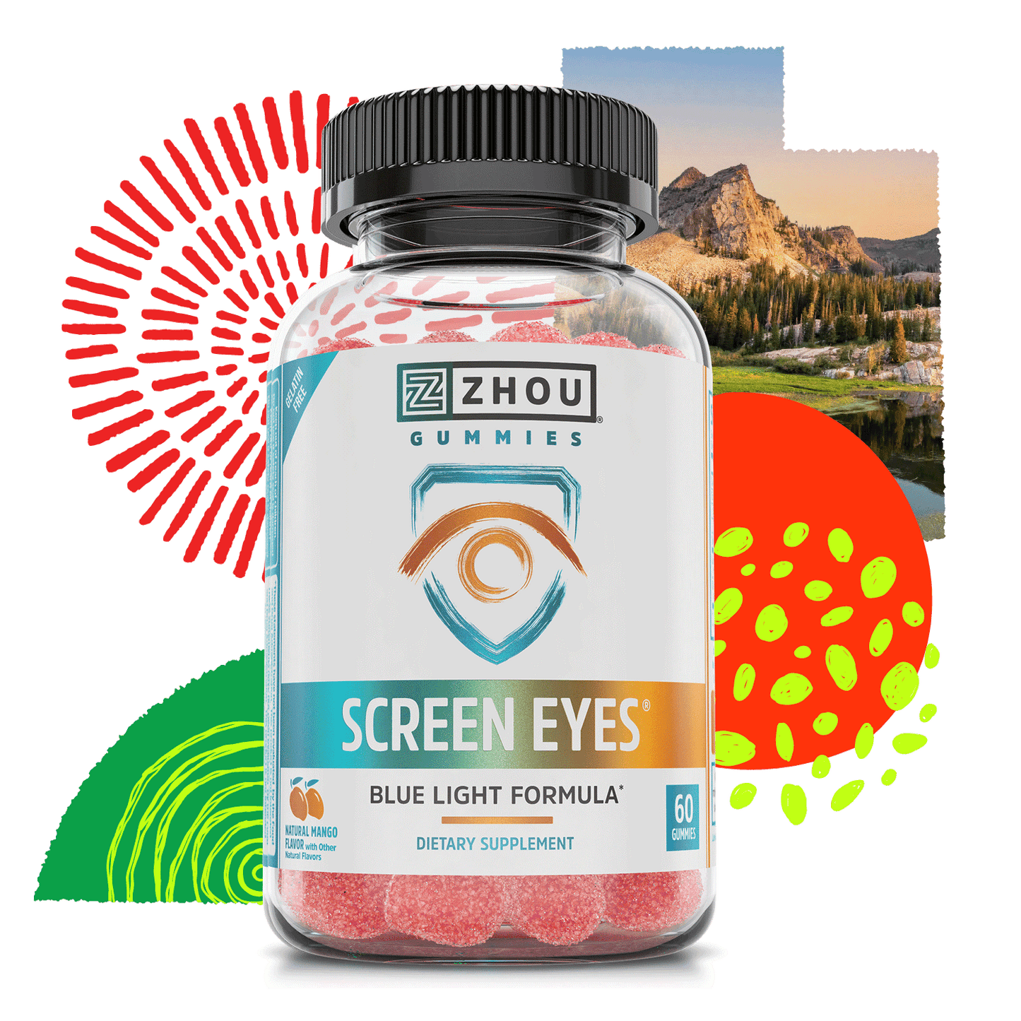 Zhou Nutrition Screen Eyes™ Gummies