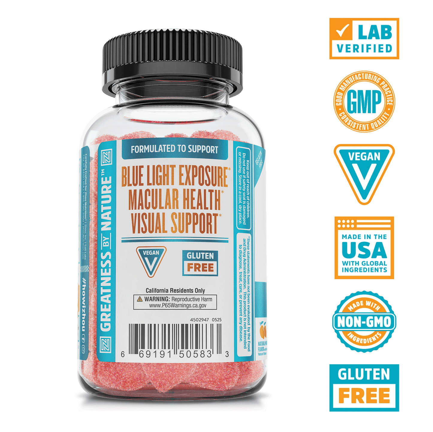 Zhou Nutrition Screen Eyes™ Gummies