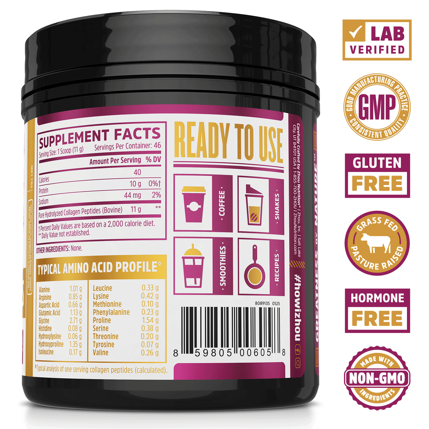 Zhou Nutrition Collagen Peptides