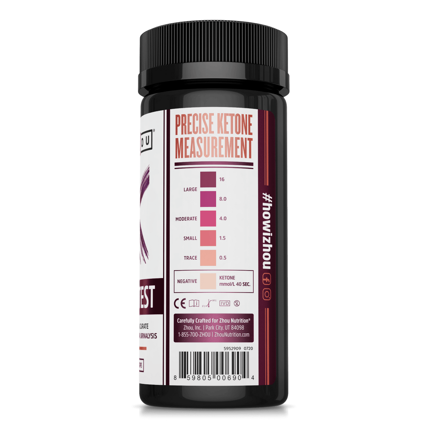 Zhou Nutrition Keto Test UPC