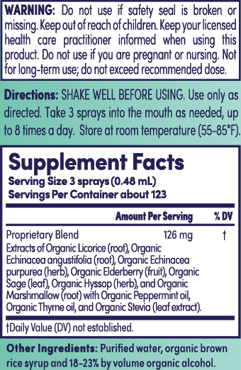 Zand Organic Herbalmist 2oz