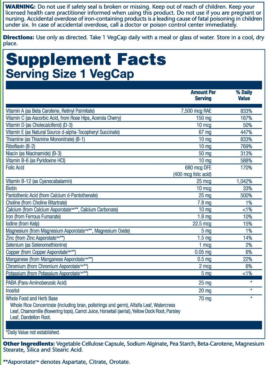 Once Daily High Energy Multivitamin