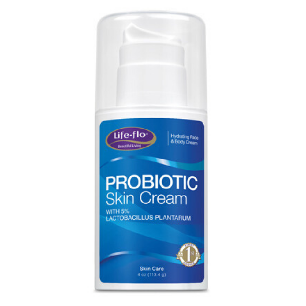 LIFE-FLO Probiotic Skin Cream, Cream, Coconut (Pump) | 4oz