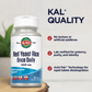 KAL Red Yeast Rice Once Daily 1200mg. Capsules With Unsaturated Fatty Acids, Amino Acids & Phytonutrients Rapid Disintegration 60 Tablets