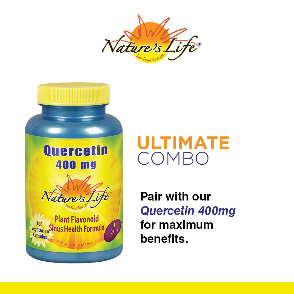 Nature's Life Bioflavonoids 500mg | Lemon Bioflavonoid Complex, Hesperidin & Rutin | Antioxidant for Healthy Capillaries & Vit C Absorption | 100 Ct