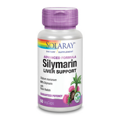 Solaray Silymarin Special Formula, Veg Cap (Btl-Plastic) 550mg | 60ct