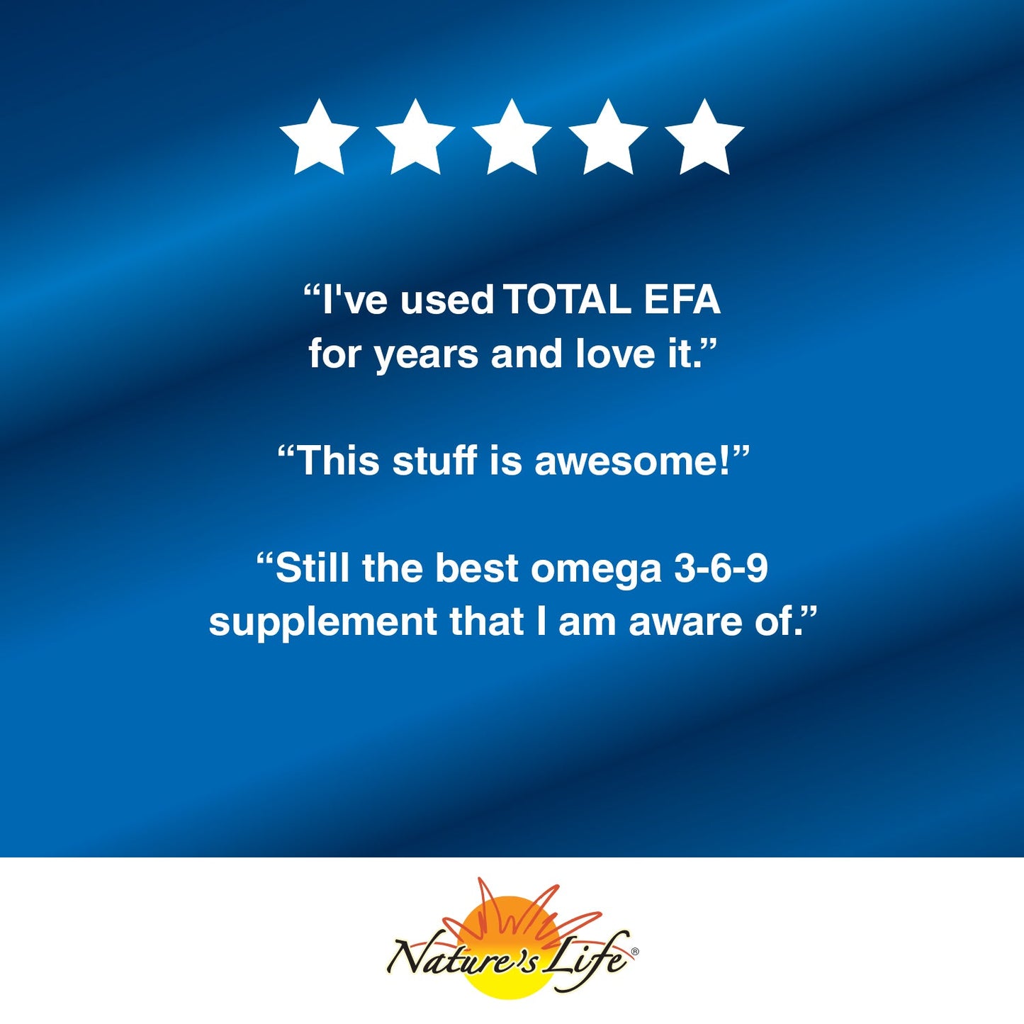 Nature's Life The Total EFA, Vegetarian & Organic | Omega 3-6-9 from Flax, Borage & Evening Primrose | 32 Serv, 16 FL OZ