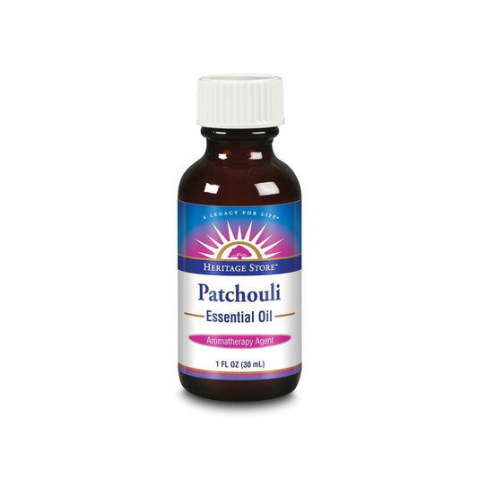 HERITAGE STORE Patchouli Essential Oil, Patchouli (Btl-Glass) | 1oz