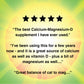 Nature's Life Super Cal Mag | 1000mg of Calcium & 500mg of Magnesium with Vitamin D-2 | Healthy Teeth & Bones Support (250 CT)