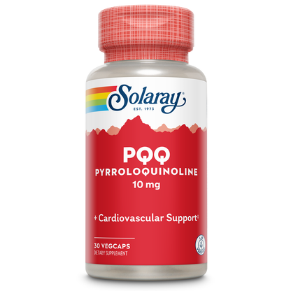 Solaray PQQ 10 mg, Pyrroloquinoline Quinone Supplement, Cellular, Heart & Cognitive Function Support, 30 VegCaps