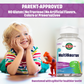 KAL MultiSaurus Kids Chewable Multivitamins, 11 Essential Vitamins and Minerals for Kids, Mixed Berry Flavor, Gluten and Preservative Free, 60 Servings, 60 Dinosaur-Shaped Chewables