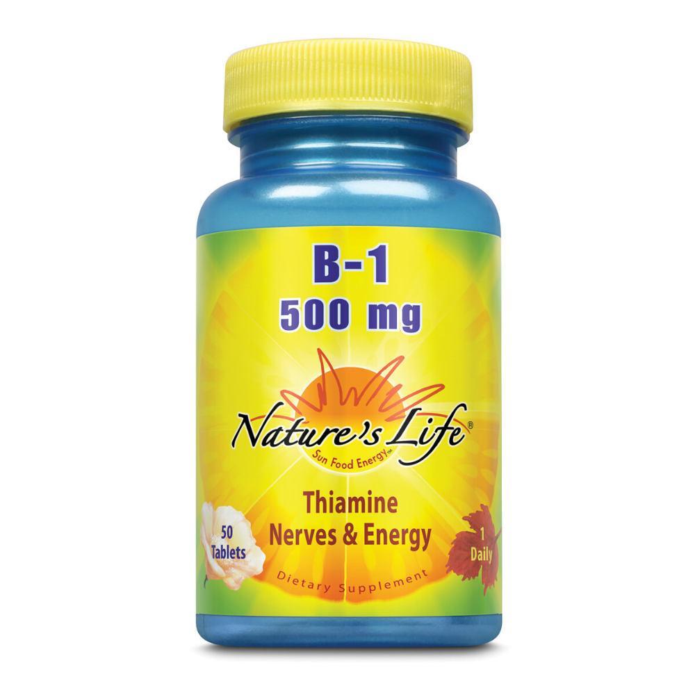 Nature's Life  Vitamin B-1 500 mg | 50 ct