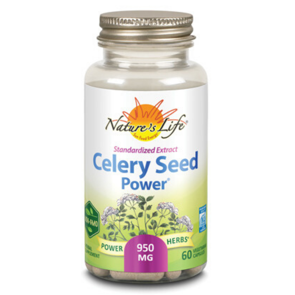 Nature's Life Zand, Celery Seed Power Capsule | 60 Count