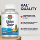 KAL Calcium Citrate + Magnesium & Vitamin D3, Healthy Bones, Teeth, Nerve & Muscle Function Support, Natural Mixed Fruit Flavor, Gluten Free, Lab Verified for Quality, 30 Servings, 60 Chewables