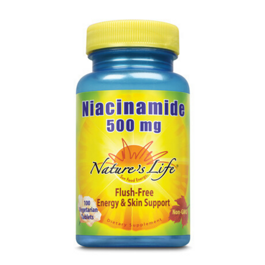 Nature's Life  Niacinamide, 500 mg | 100 ct