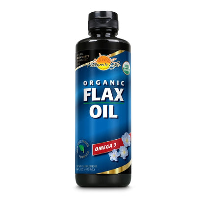 Nature's Life Organic Flax Liquid Gold | 16 oz