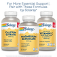 Solaray Magnesium and Potassium Asporotates w/ Bromelain, Healthy Electrolyte, Muscle, Heart & Cellular Support, 60 VegCaps