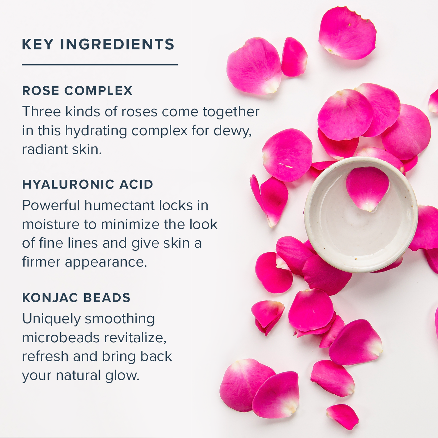 Heritage Store Rosewater Jelly Face Mask, Hydrating Treatment for Dry Combination Skin, Refreshing Gel Facial Mask Locks in Moisture with Hyaluronic Acid & Rose Complex, Vegan & Cruelty Free, 2oz