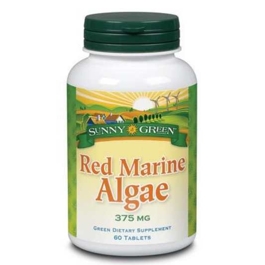 SUNNY GREEN Red Marine Algae, Tablet (Btl-Plastic) 375mg | 60ct