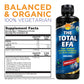 Nature's Life The Total EFA, Vegetarian & Organic | Omega 3-6-9 from Flax, Borage & Evening Primrose | 32 Serv, 16 FL OZ