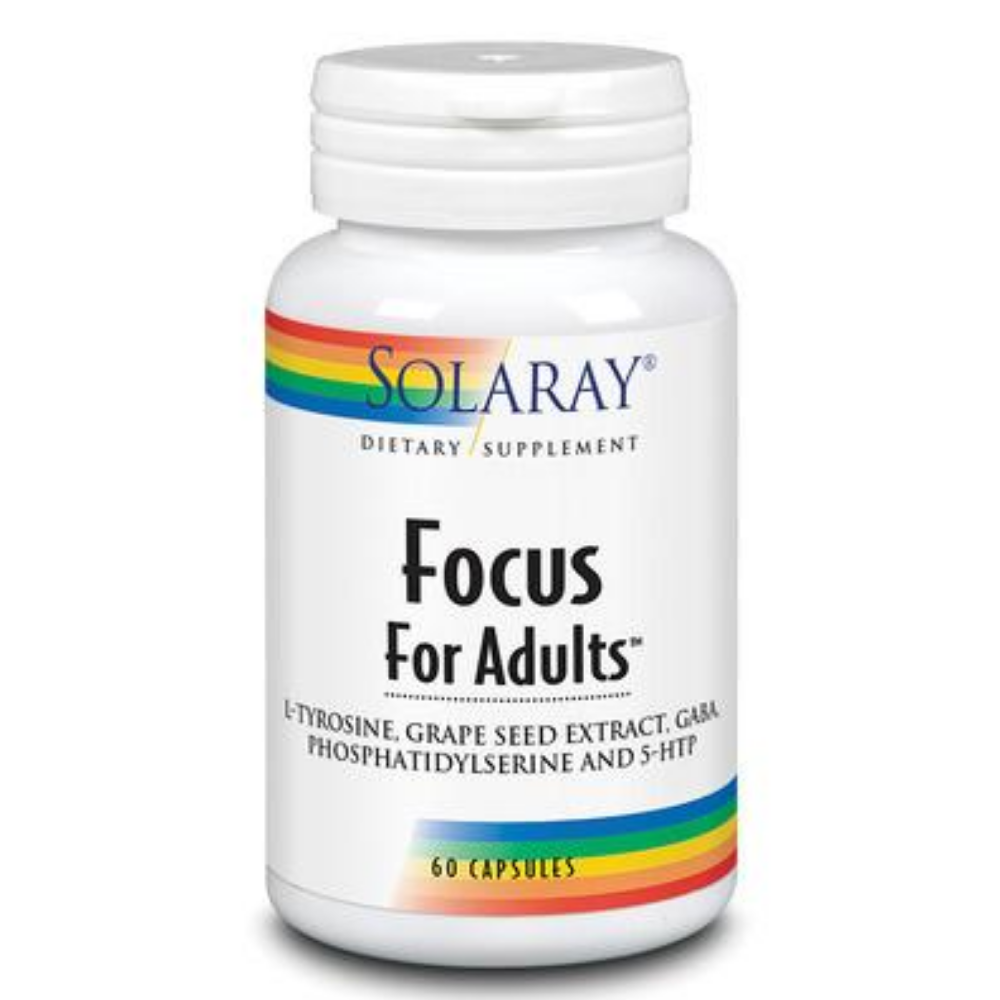 Solaray - Focus for Adults | 60 capsules