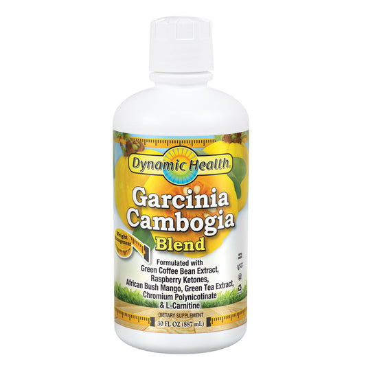Dynamic Health Garcinia Cambogia Blend | Helps Support Healthy Weight Management | With 900 mg HCA | No Gluten or BPA | 30 FL OZ