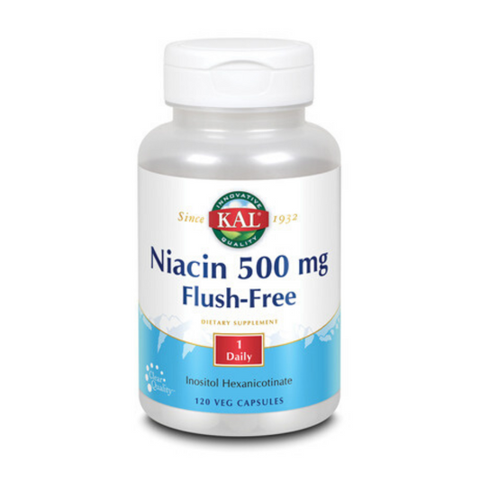 KAL Niacin 500mg | 120ct