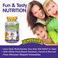 KAL Kids MultiSaurus Vitamins & Minerals | Berry, Grape & Orange Flavor | Childrens Daily Multivitamin | 60 Chewables
