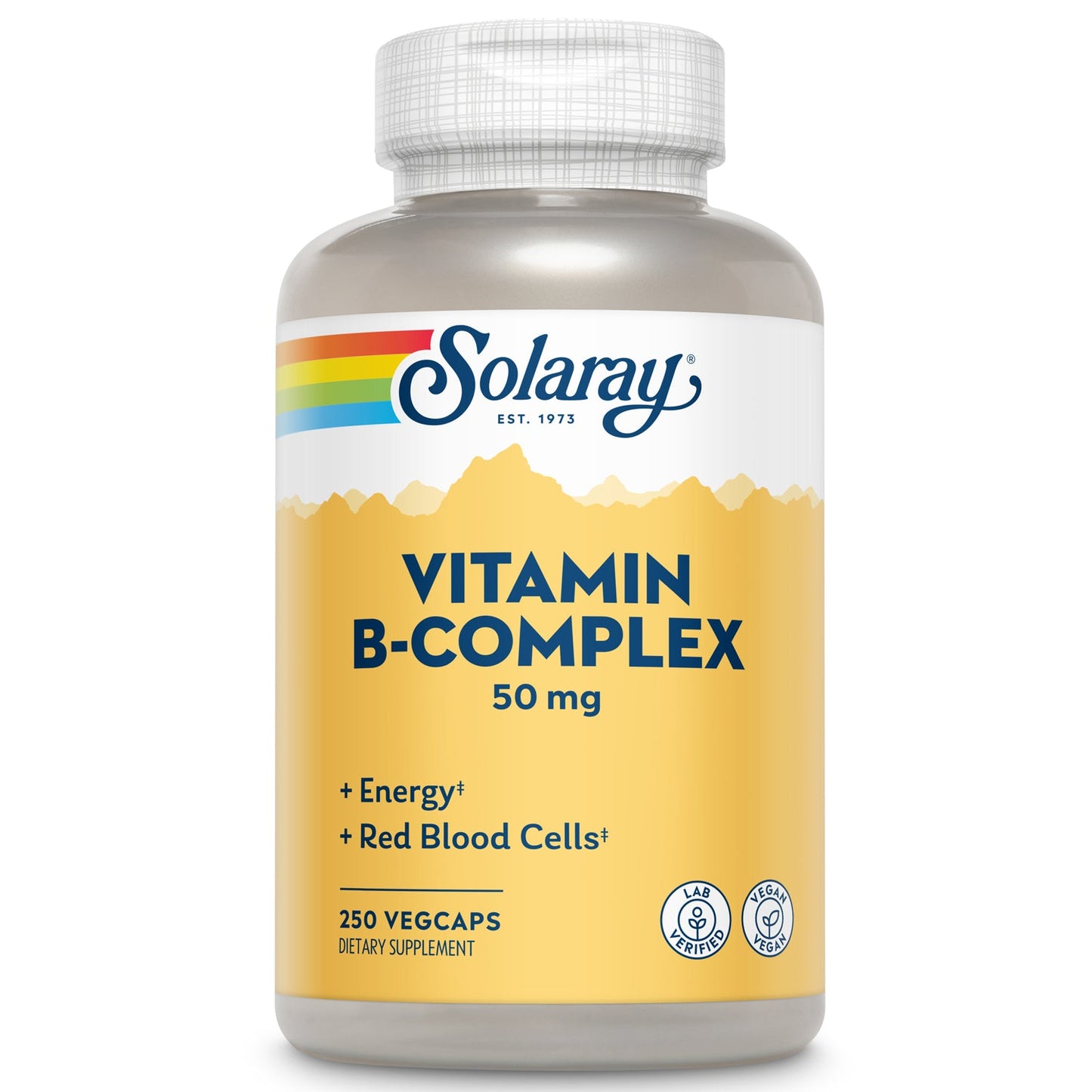 Solaray B-Complex 50 -250 Capsules