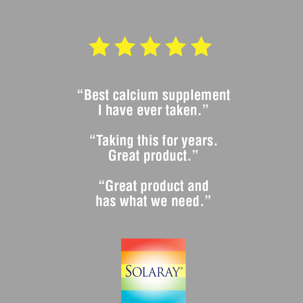 Solaray Cal-Mag Citrate with Vitamin D 2:1 Capsules, 90 Count