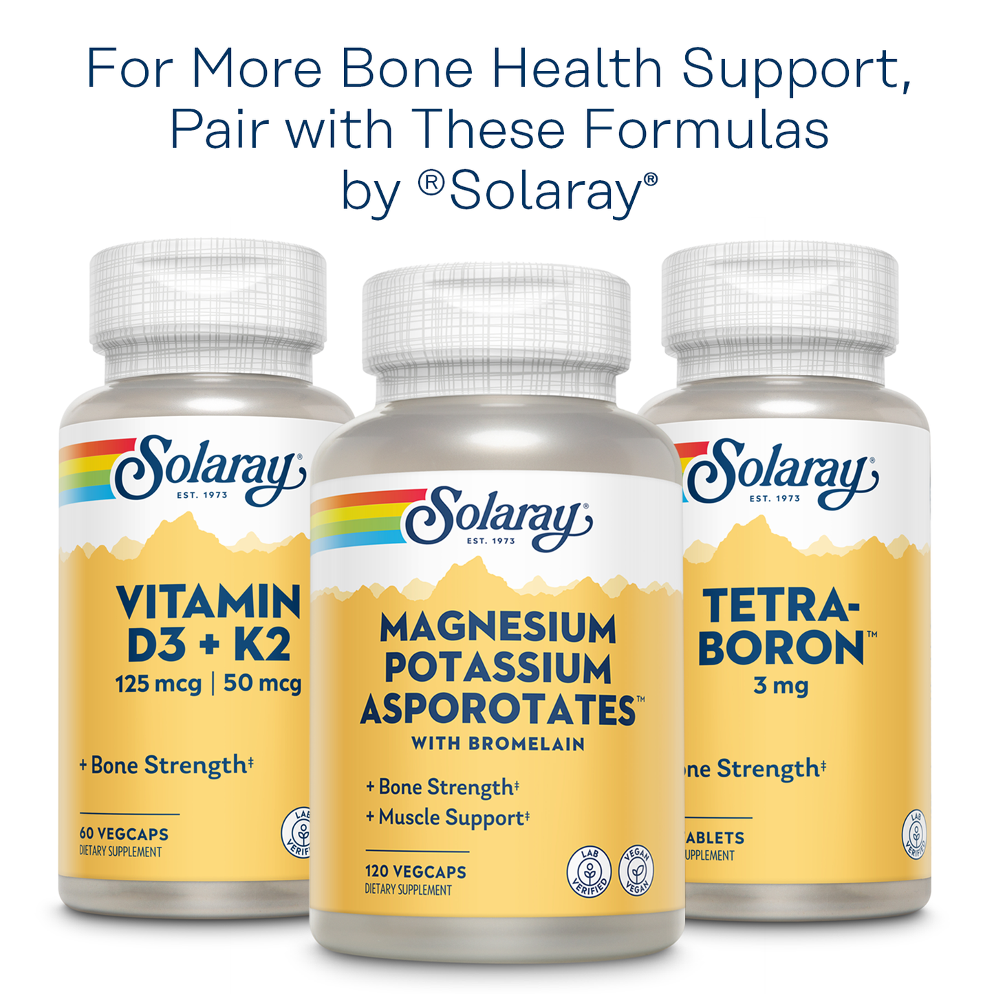 Solaray Calcium & Magnesium Citrate 2:1 Ratio w/ Vitamin D-3 , Healthy Bones, Muscle & Nervous System Support, High Absorption 180 Capsules