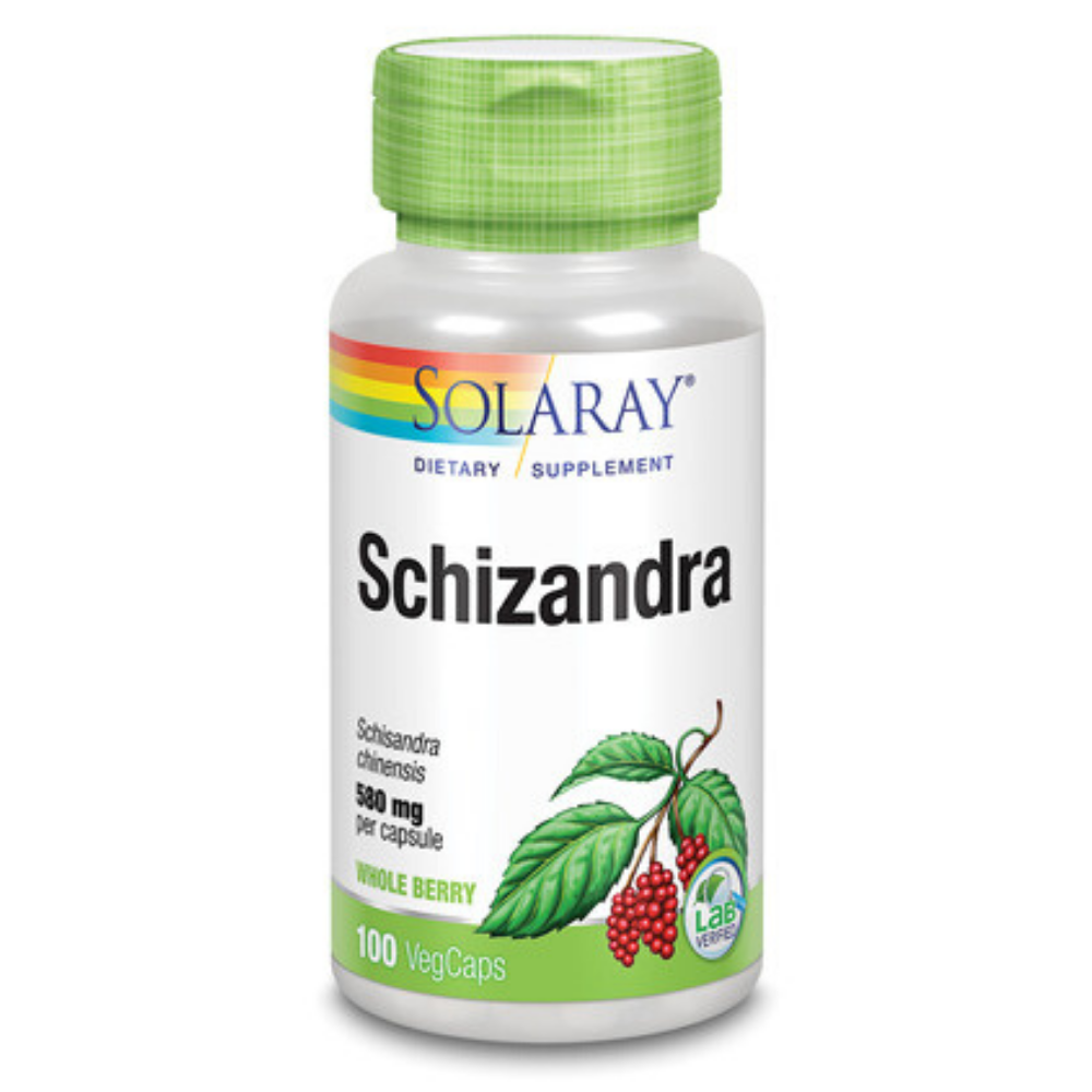 Solaray Schizandra Berries, 580 mg | 100 Count