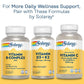 Solaray Enhanced Absorption Calcium Magnesium - 90 VegCaps - 2:1 Ratio - Supports Bone Strength & Healthy Teeth - Vegan