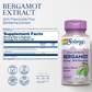 Solaray Bergamot Advanced Formula, Cardiovascular Support Fruit Extract, Veg Cap (Btl-Plastic) 500mg, 60ct