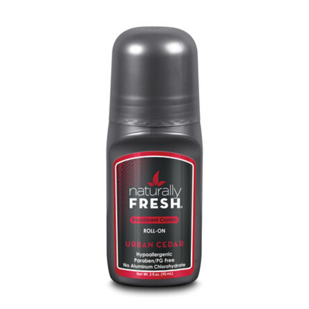 Zola Naturals Roll-on Men's, Roll-On, Urban Cedar (Btl-Plastic) | 3oz