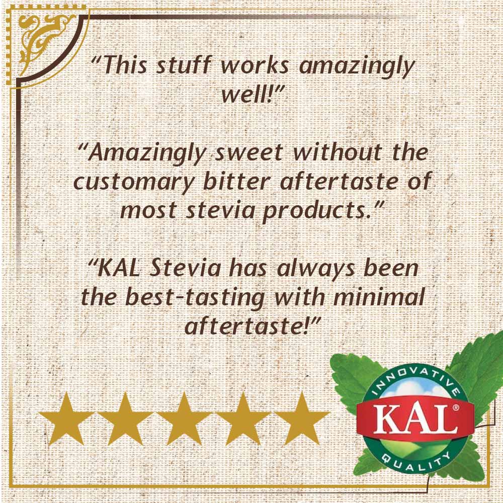 KAL Sure Stevia Extract Powder, Best-Tasting, Zero Calorie, Low Glycemic (3.5oz) (1.3 oz)