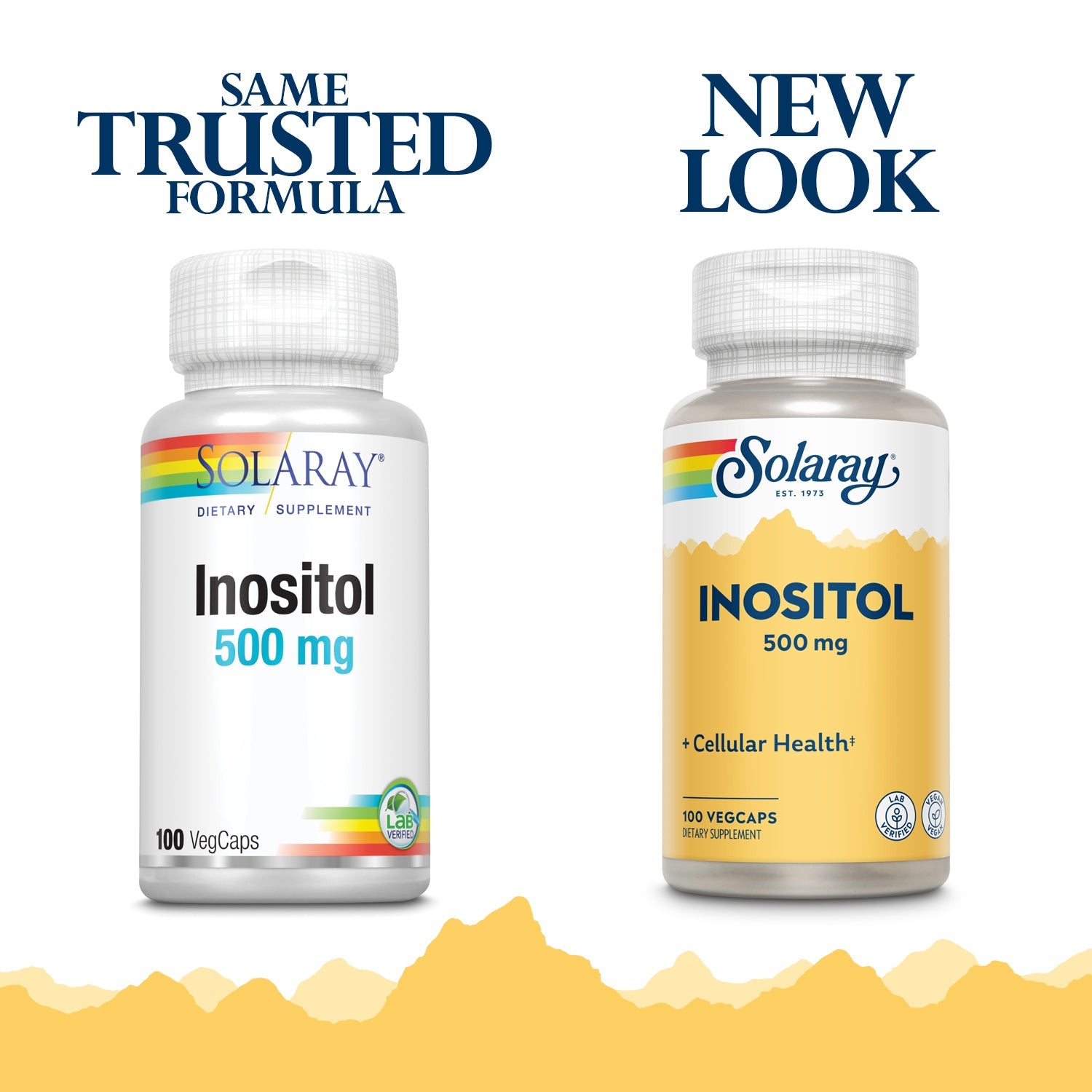 Solaray Inositol 500 mg Capsules | May Help Support Healthy Brain, Car ...