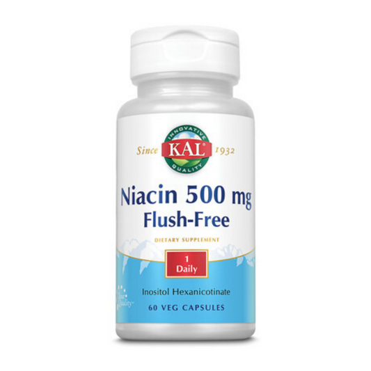 KAL Niacin 500mg | 60ct