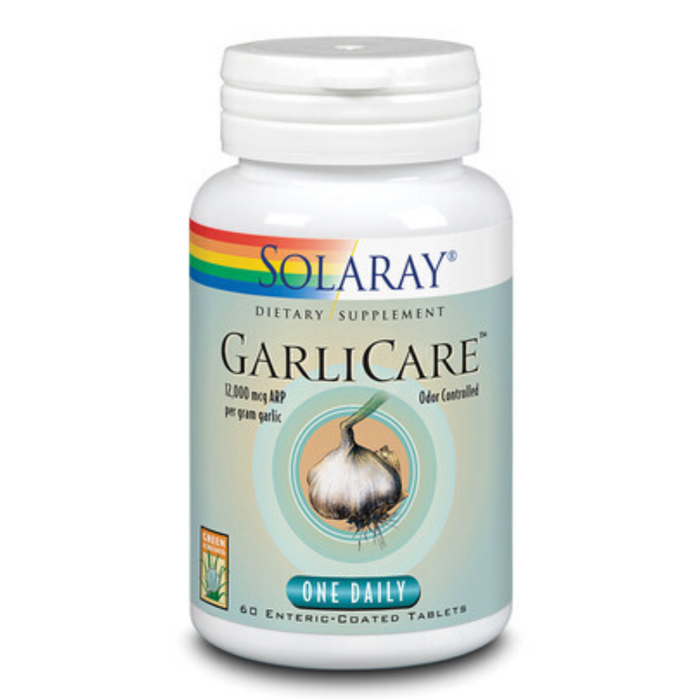 Solaray GarliCare, Tablet (Btl-Plastic) 12000mcg | 60ct