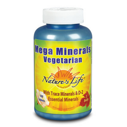 Nature's Life  Vegetarian Mega Minerals | 100 ct