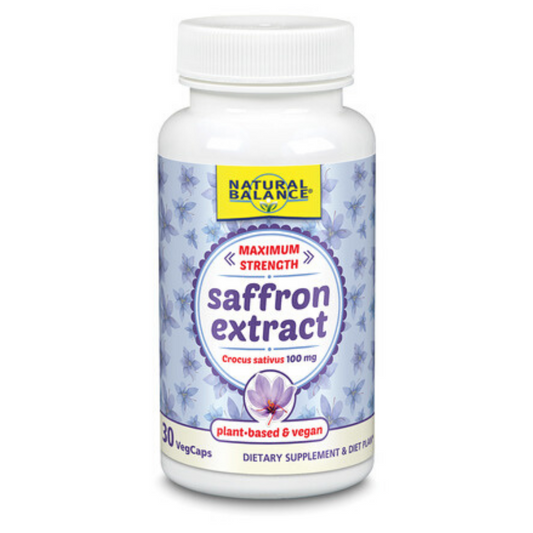 Natural Balance Saffron Extract | 30ct