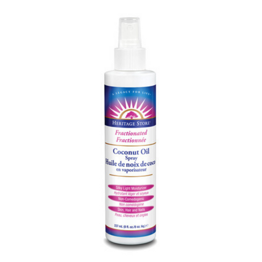 Heritage Store Coconut Oil Spray | French/English