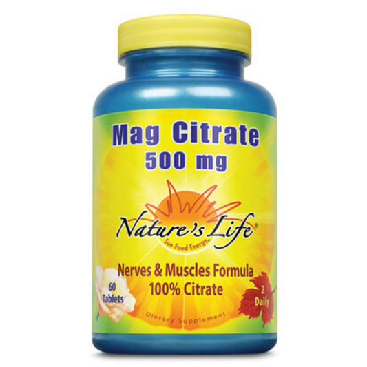 Nature's Life  Magnesium Citrate | 60 ct