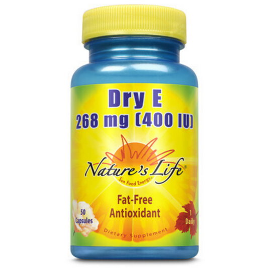 Nature's Life  Dry E, 400 IU | 50 ct