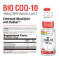 Solaray Bio CoQ-10 100 mg | Enhanced Absorption | Vitamins A & E | Healthy Heart & Cellular Energy Support (30 CT)