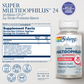 Solaray Super Multidophilus 24 Strain Probiotic | 30 Billion CFU | Healthy Gut Support | 30 Serv | 60 Enteric VegCaps